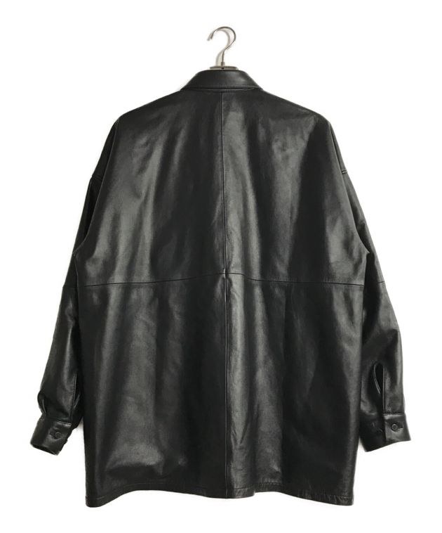 中古・古着通販】edition (エディション) ラムレザー シャツジャケット 