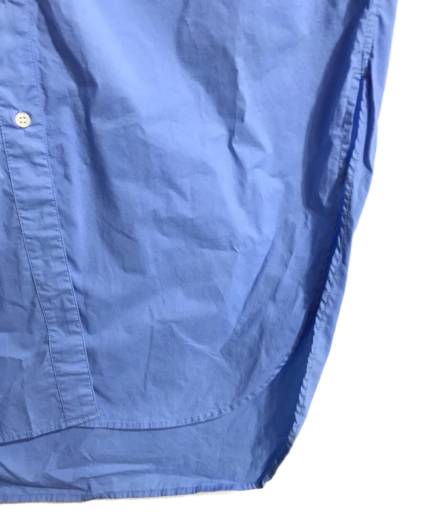 中古・古着通販】IENA (イエナ) シャツワンピース ブルー サイズ:36 