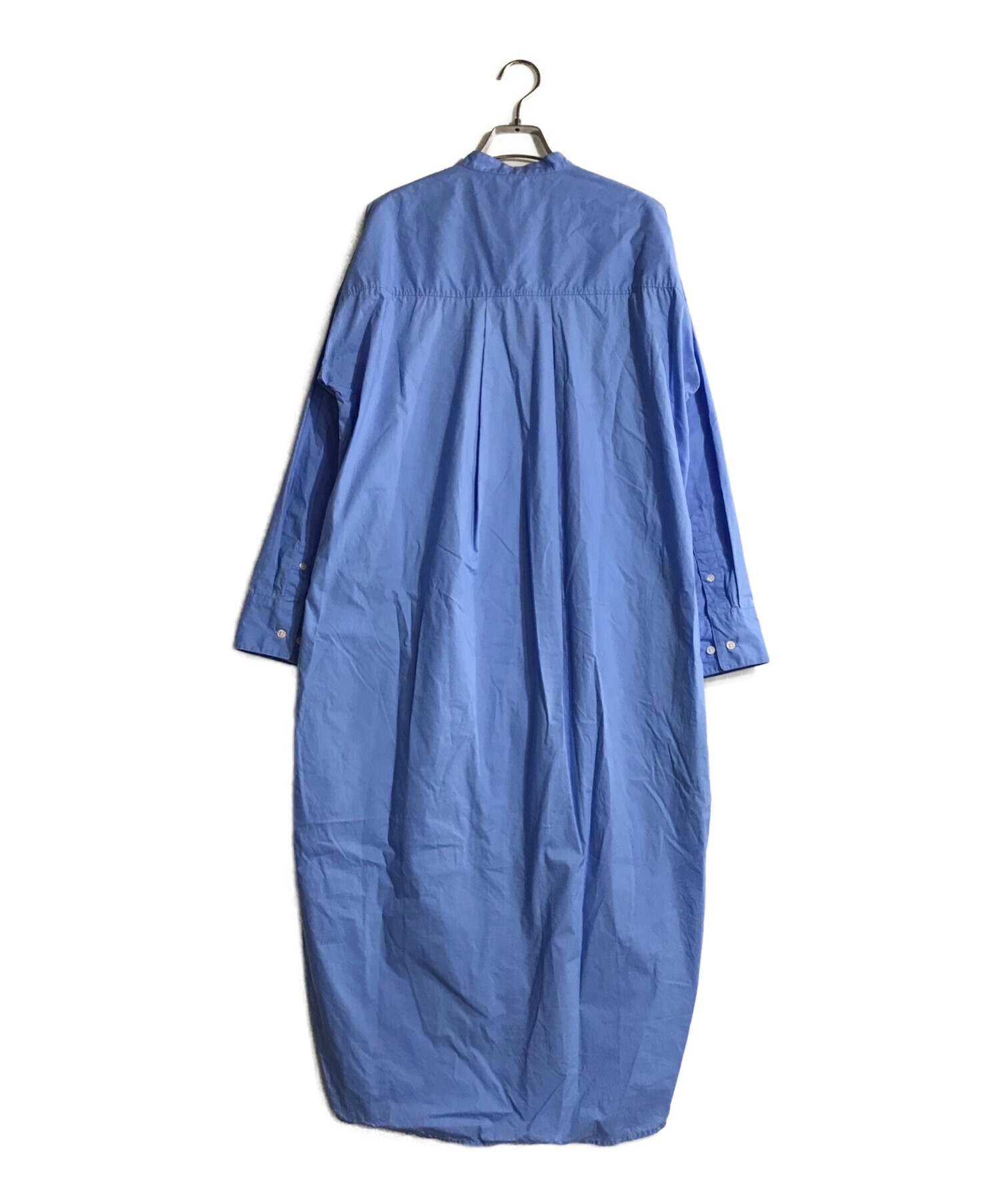 中古・古着通販】IENA (イエナ) シャツワンピース ブルー サイズ:36 
