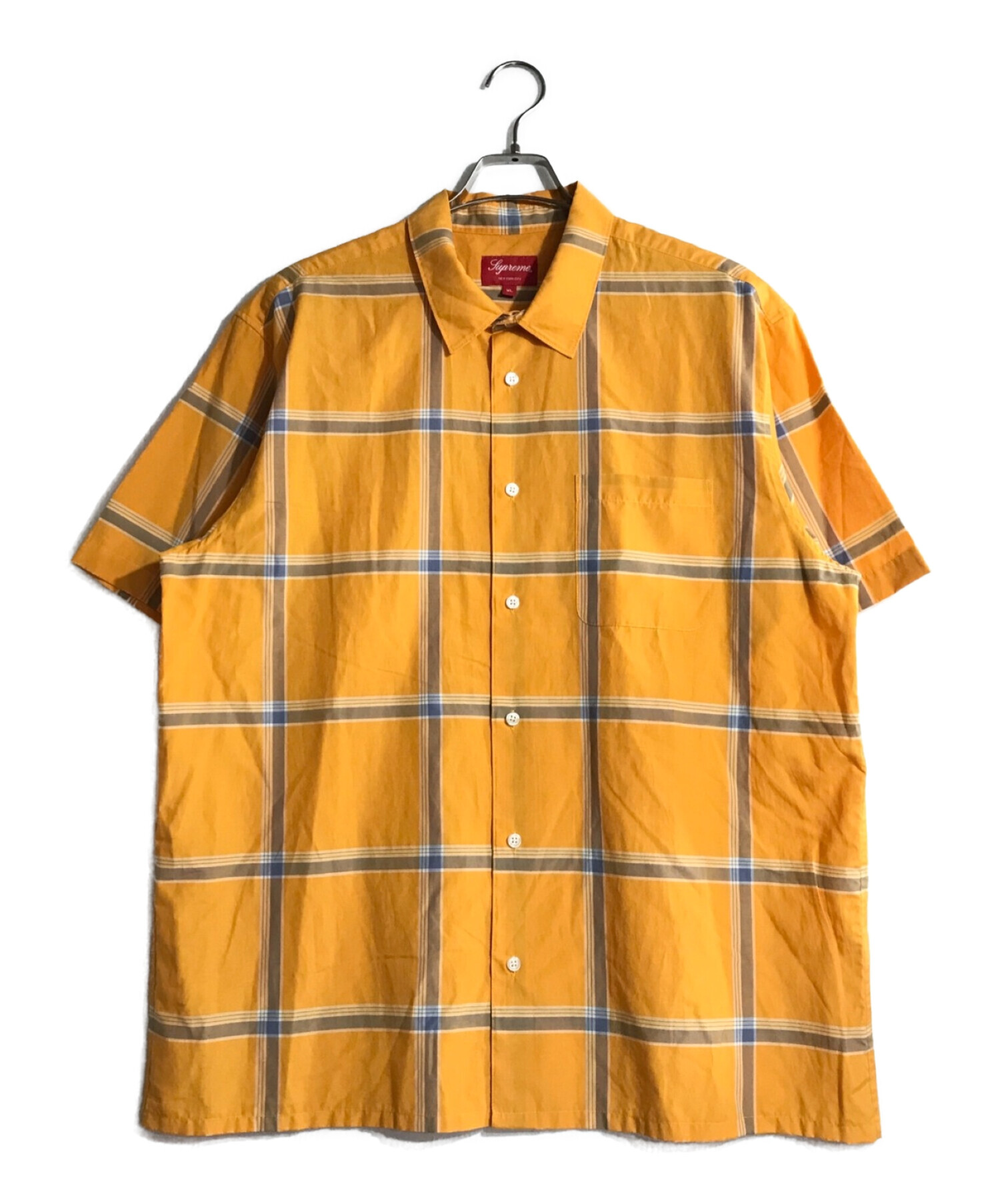 中古・古着通販】SUPREME (シュプリーム) ライトウェイトプレイド半袖 