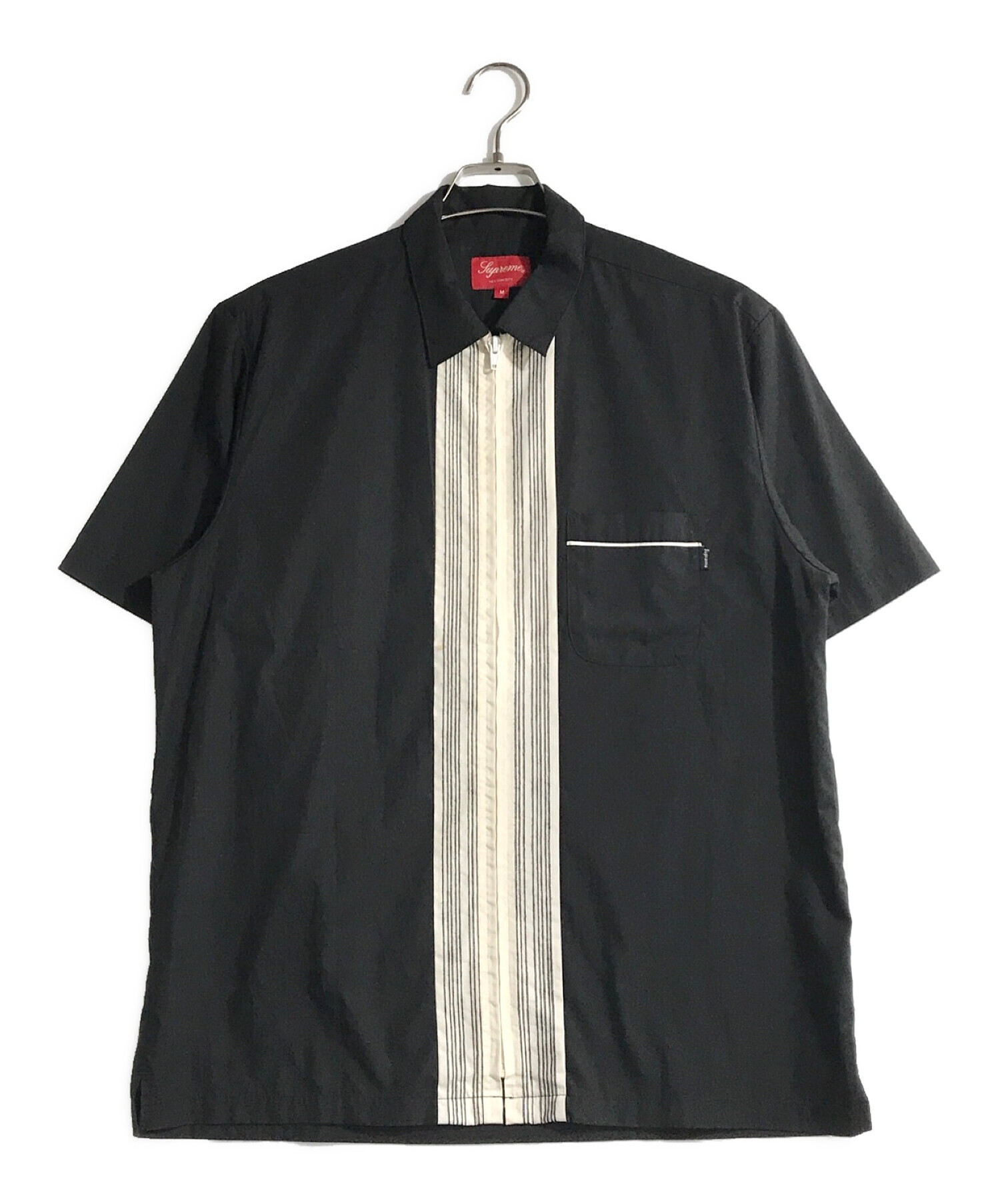 中古・古着通販】SUPREME (シュプリーム) ボーリングジップS/Sシャツ 