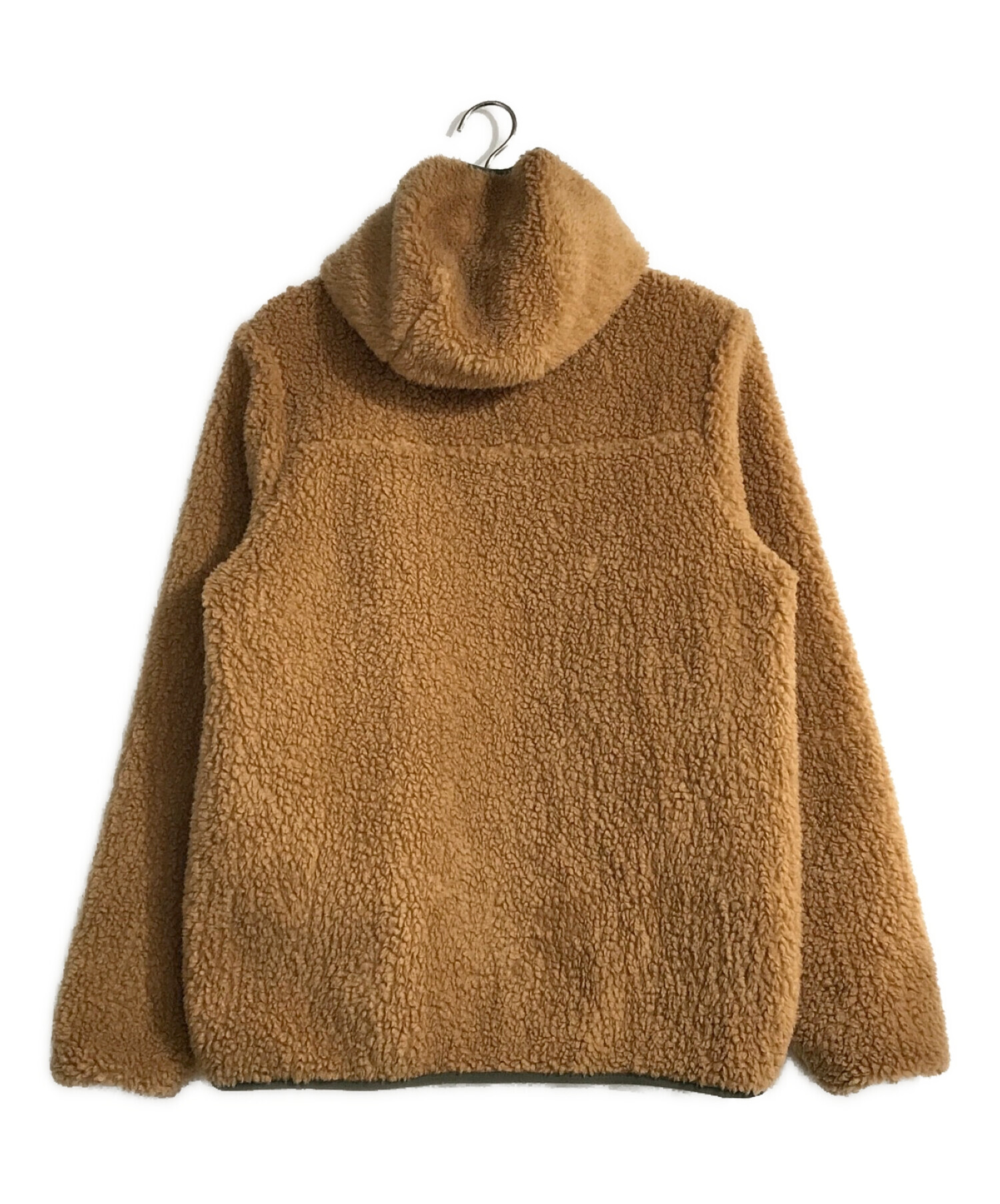 【美品】パタゴニア　patagonia ベージュ XXL リバーシブルフーディ 美品】パタゴニア patagonia ベージュ XXL リバーシブルフーディ ぱり