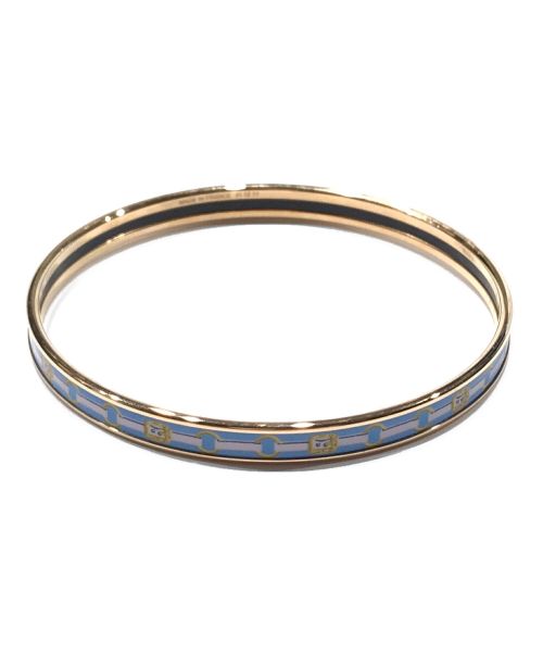 エルメス エマイユ ピンク バングル ブレスレット 【中古・古着通販