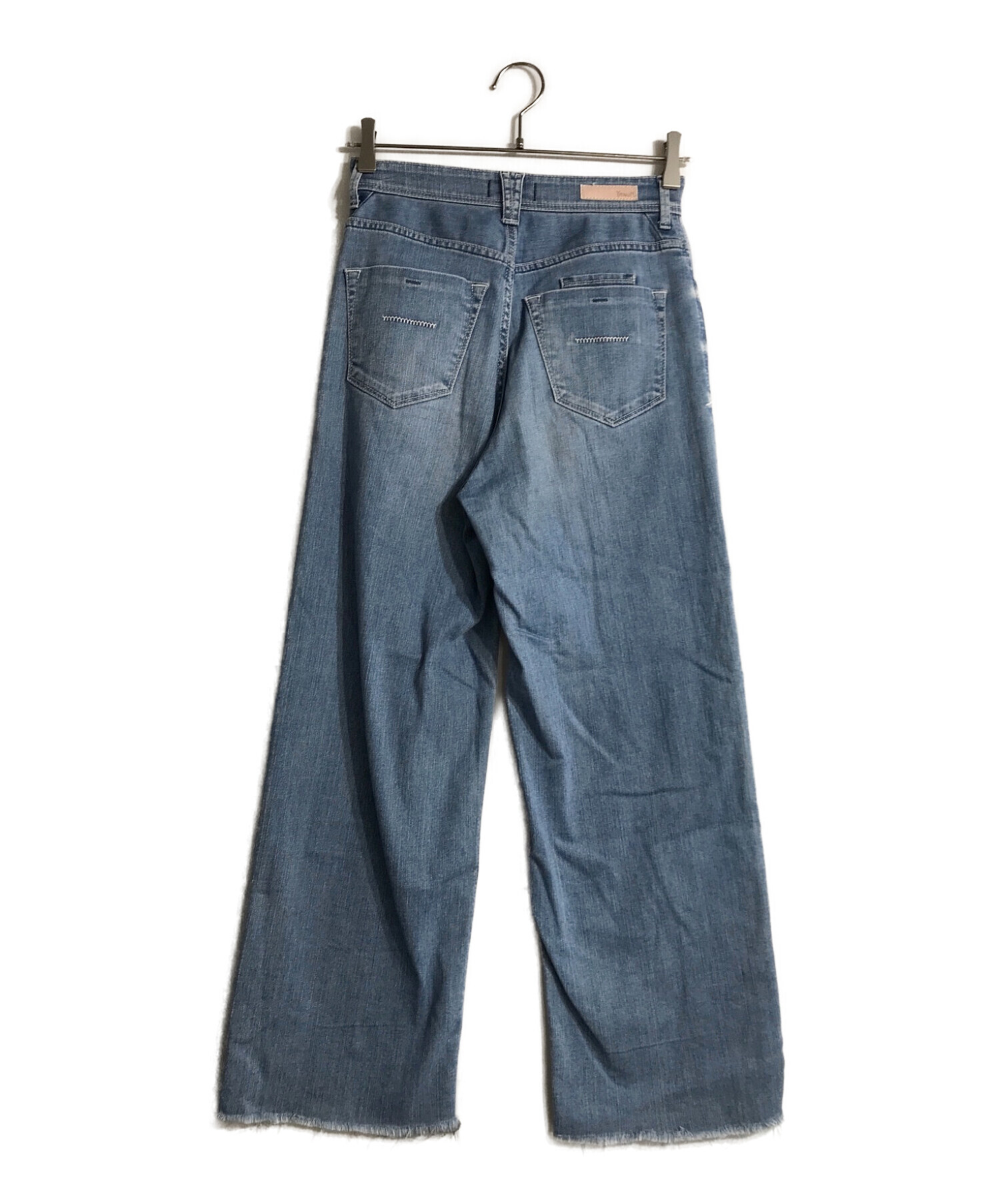 中古・古着通販】YANUK (ヤヌーク) ハイウエスト ワイド ストレート 