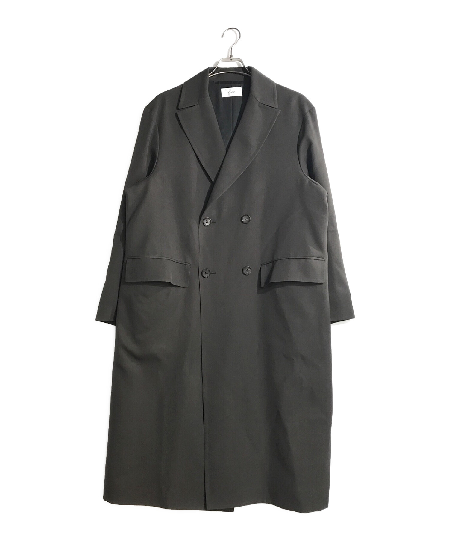 cornier コルニエ PAPER WOOL DOUBLE LONGCOAT