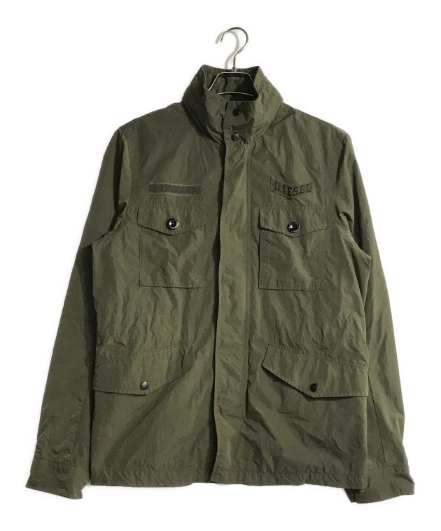 中古・古着通販】DIESEL (ディーゼル) ミリタリージャケット カーキ 