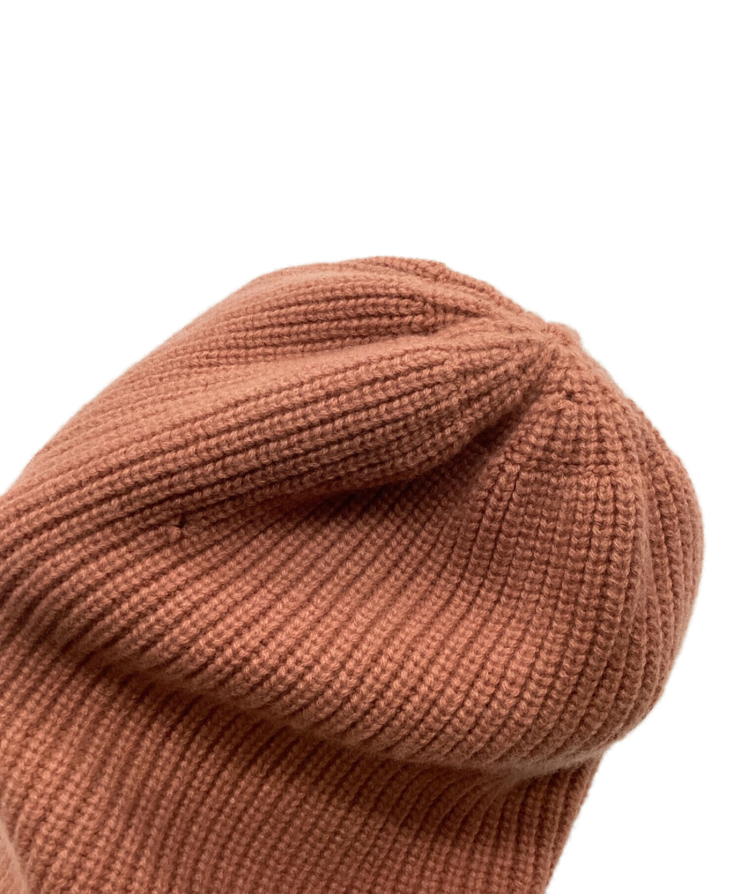 HERMES (エルメス) カシミヤ混ニット帽 ブラウン サイズ:M