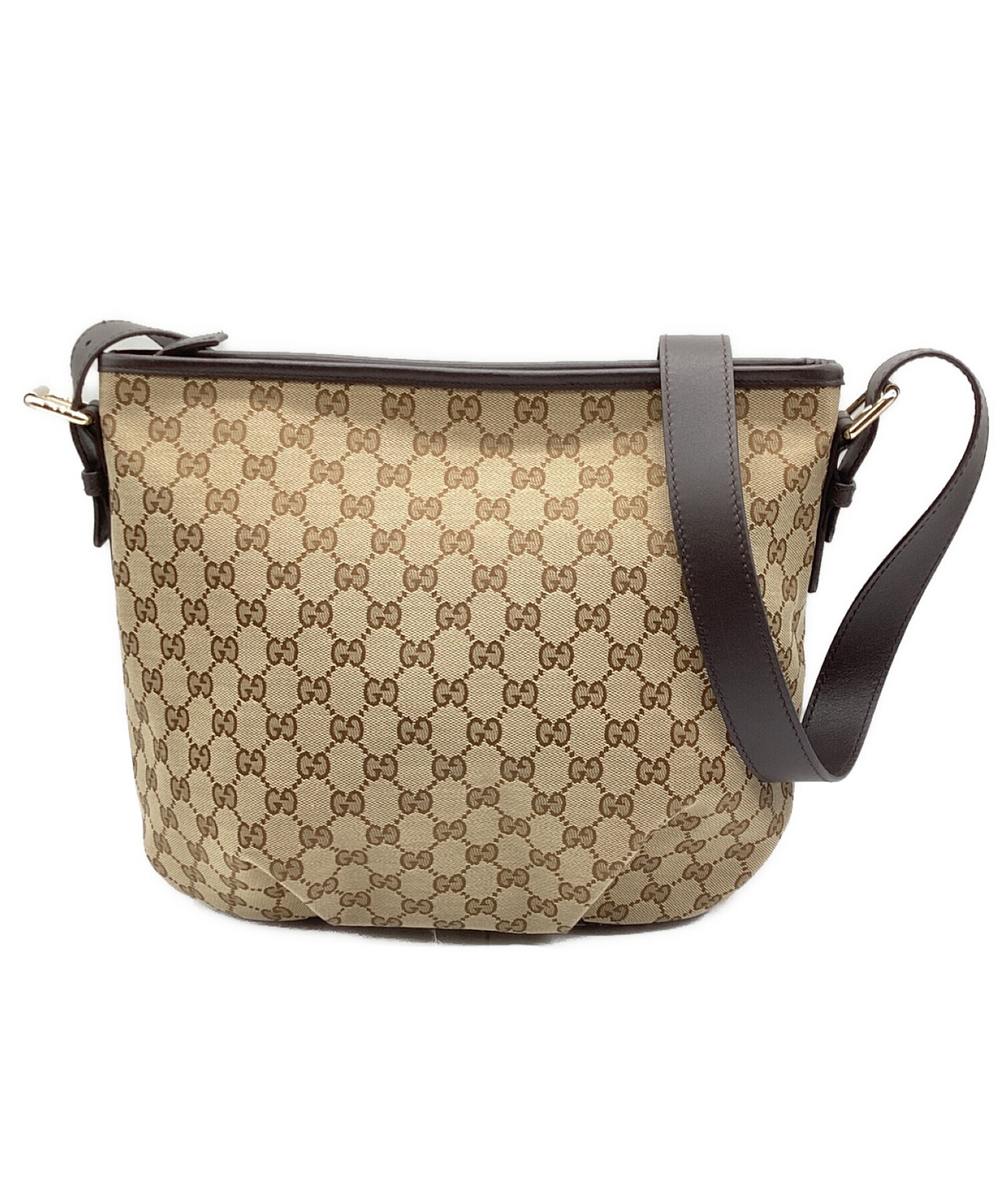 中古・古着通販】GUCCI (グッチ) GGキャンバス ショルダーバッグ 