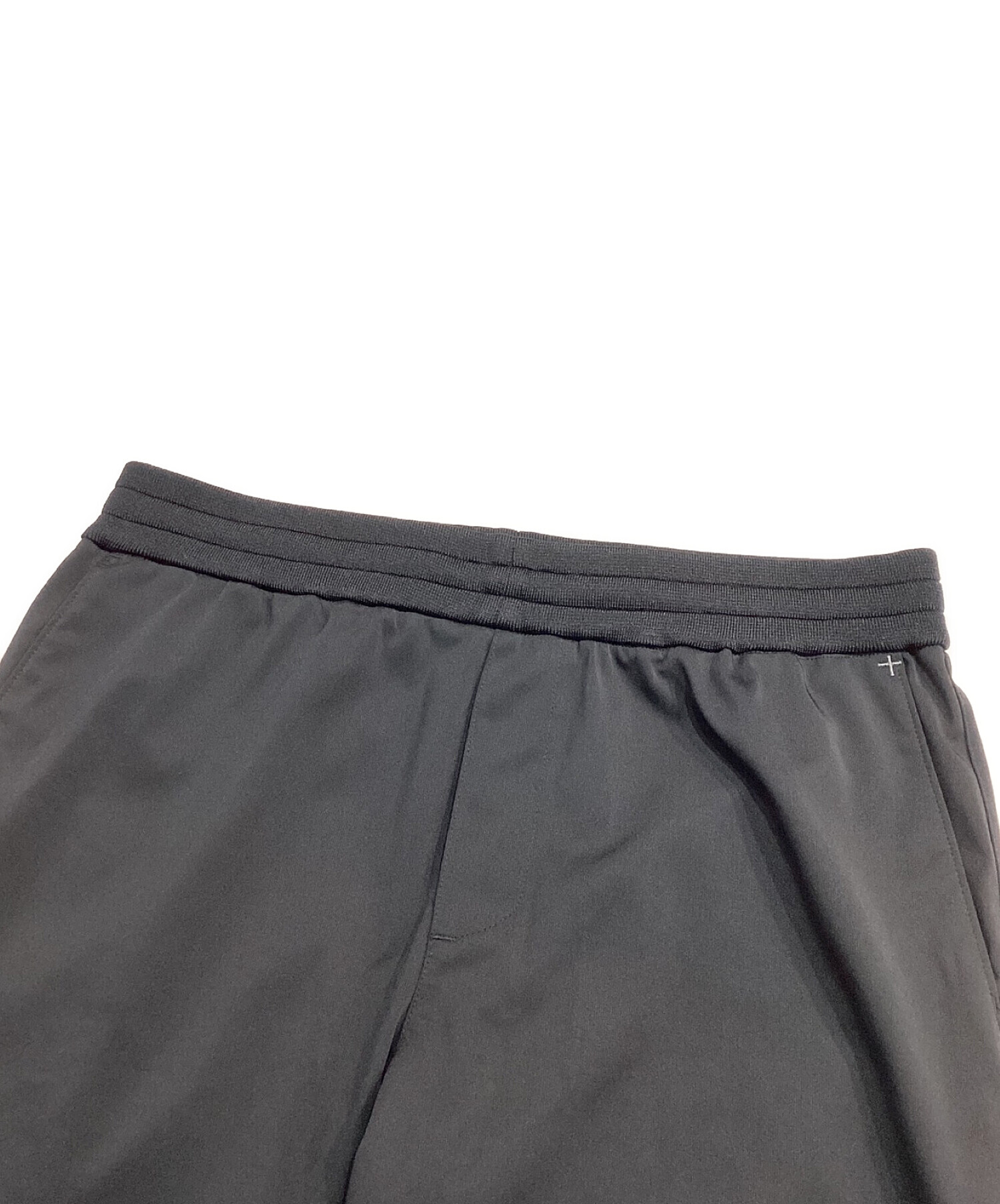 +CLOTHET (クロスクローゼット) マットツイストジョガーパンツ ブラック サイズ:3