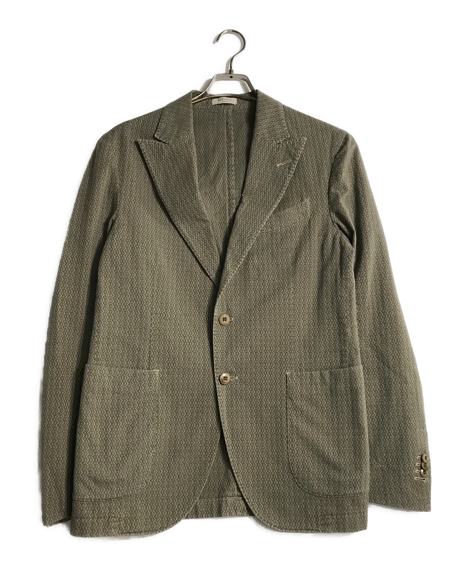 中古・古着通販】BOGLIOLI (ボリオリ) 総柄テーラードジャケット 