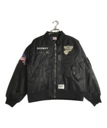 中古・古着通販】BADWAY (バッドウェイ) スタッズフライトジャケット 