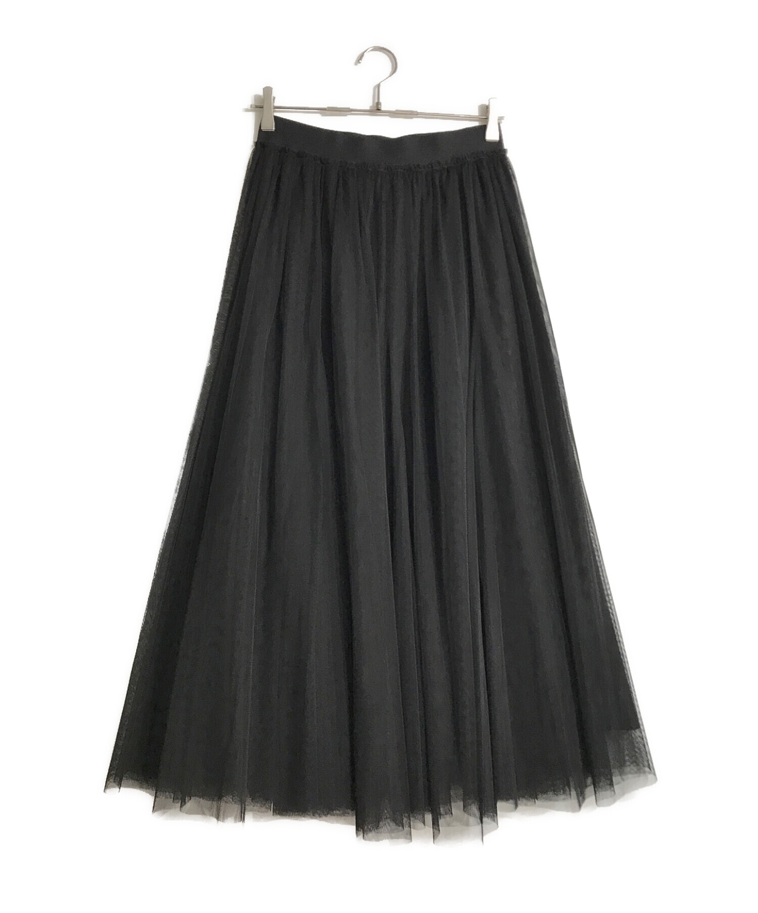 Spick & Span チュールスカートブラック38