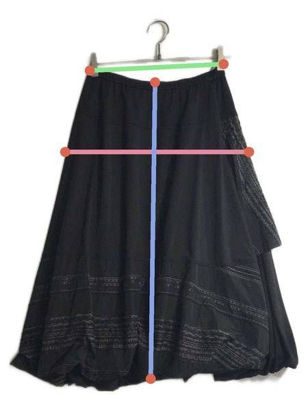 中古・古着通販】EIKO KONDO (エイココンドウ) ティアードスカート  