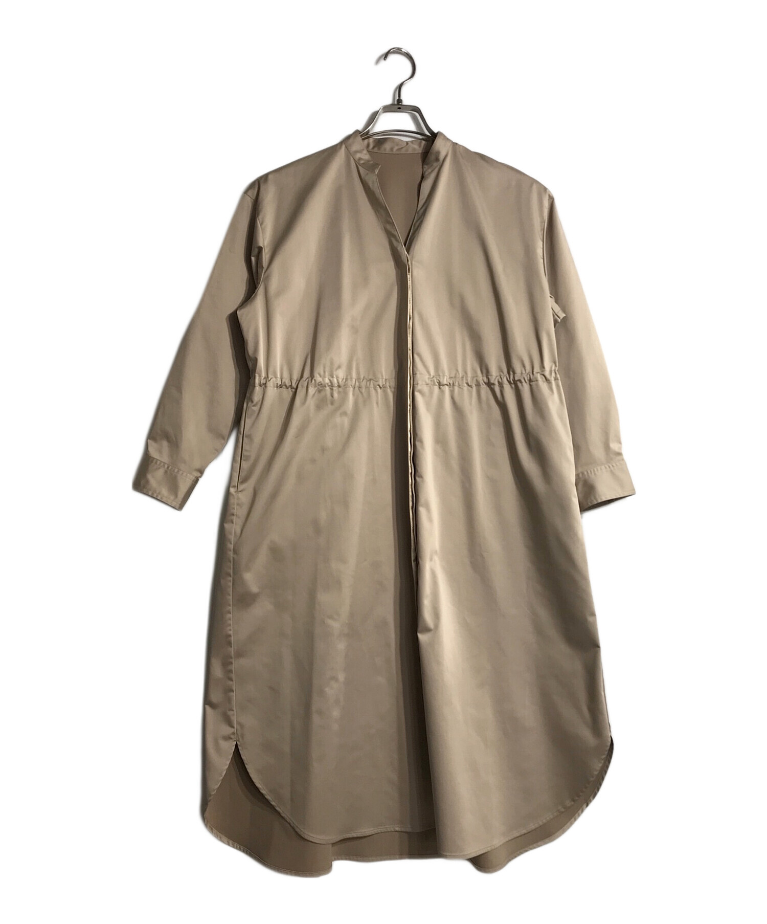 中古・古着通販】SOEJU (ソージュ) リモンタコートワンピース ベージュ 