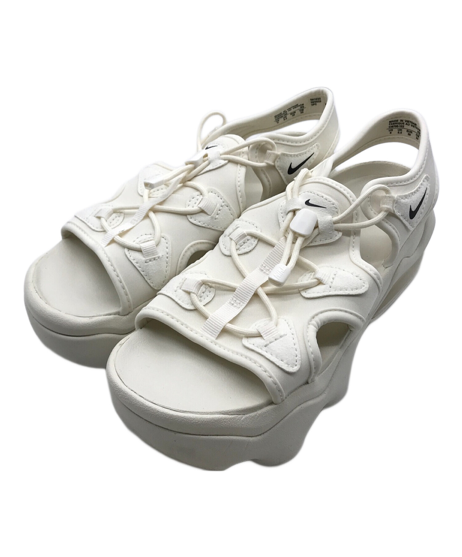 中古・古着通販】NIKE (ナイキ) エアマックス ココサンダル ホワイト 