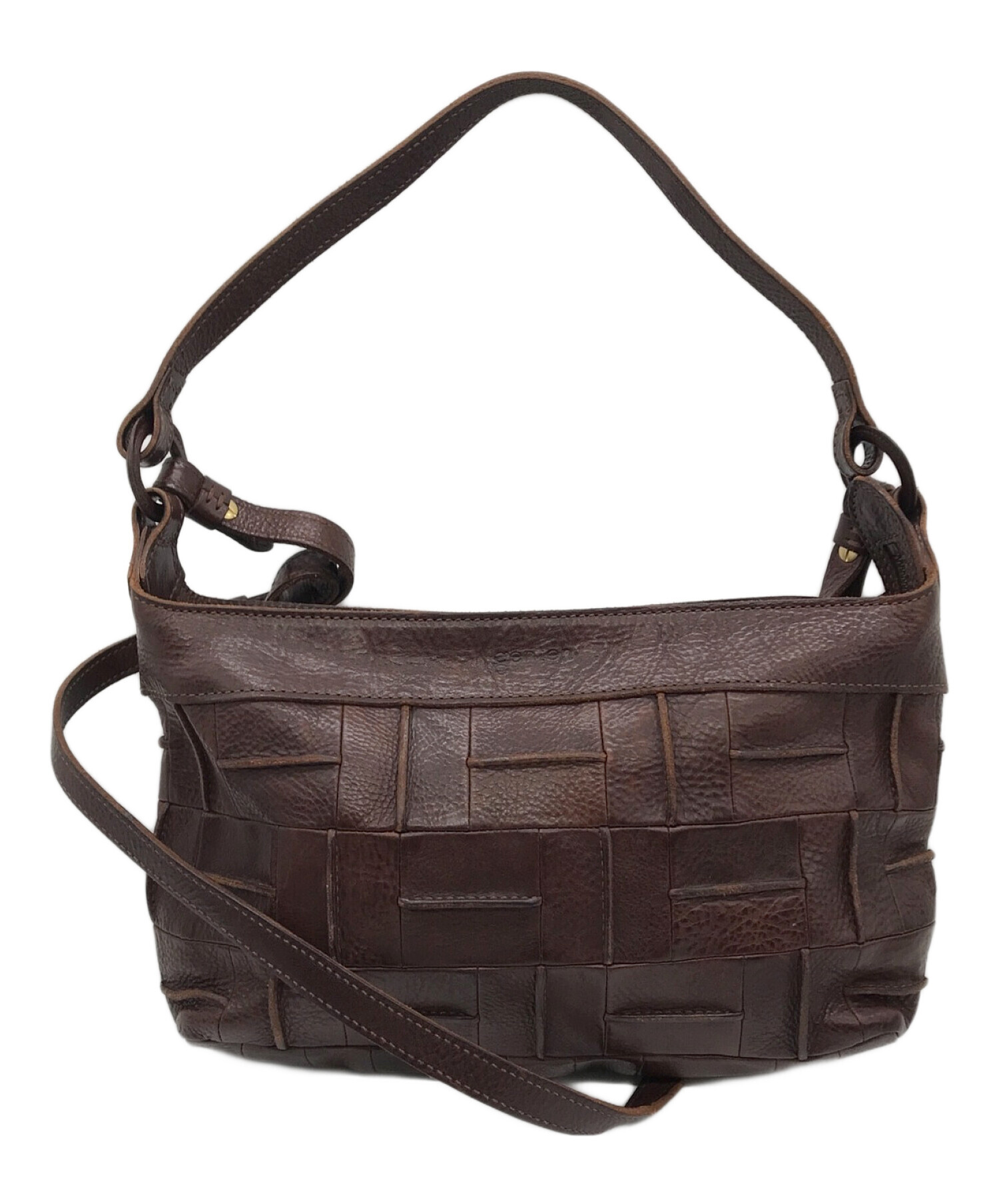 新品 ゲンテン genten マトォーネ 2WAYバック ブラウン 茶 genten 