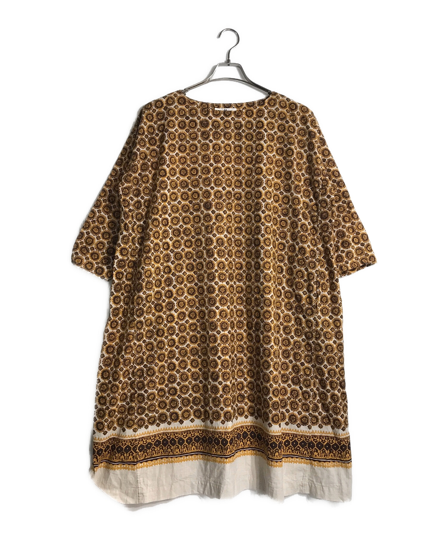 45R らしいワンピース‼️ まりちゃん 45R インディゴニットワンピース