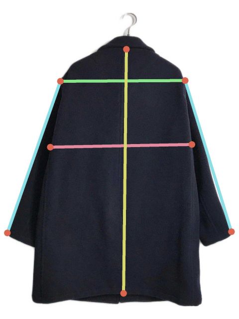 中古・古着通販】DANTON (ダントン) モッサーステンカラーコート 