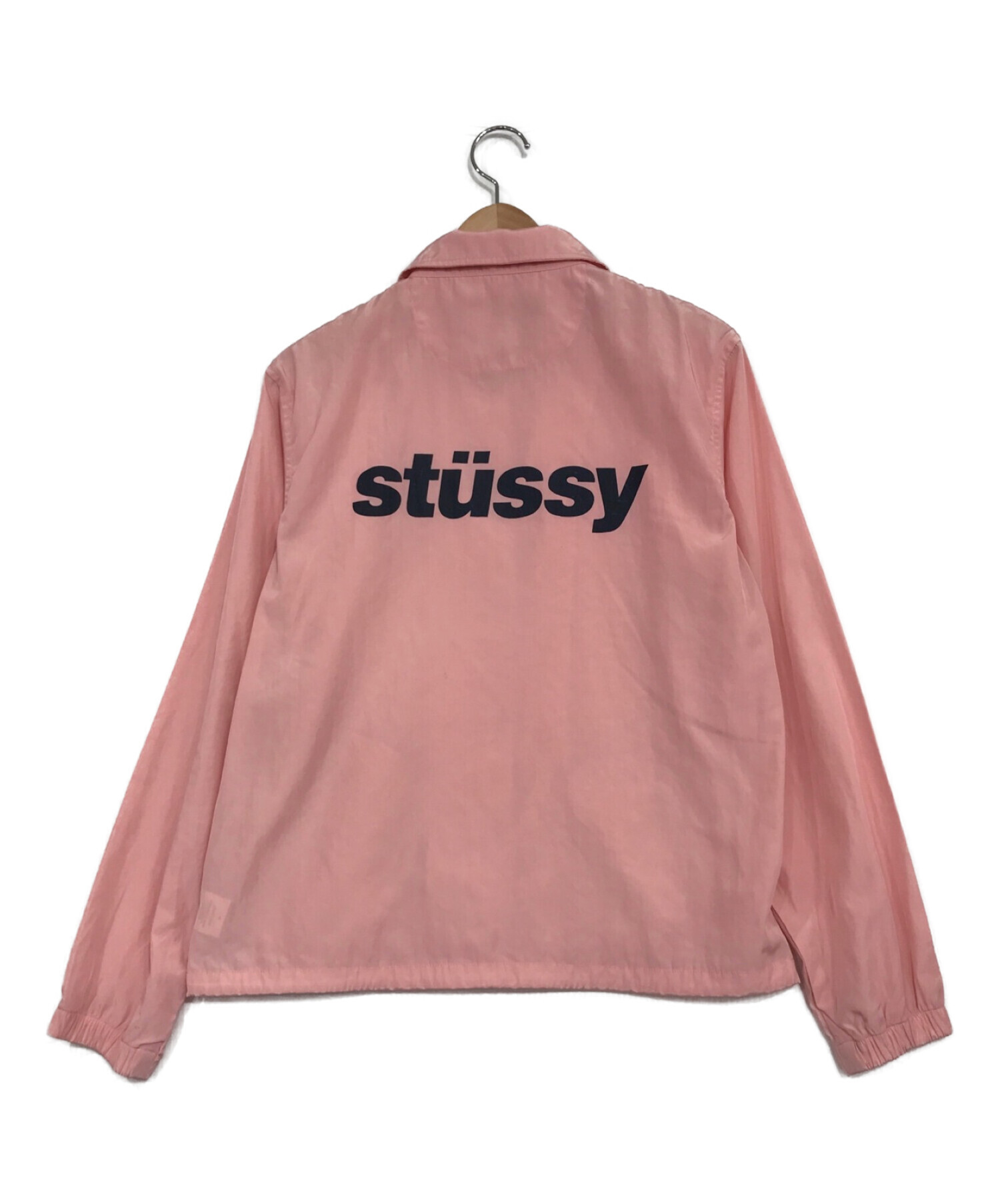 stussy (ステューシー) コーチジャケット ピンク サイズ:SIZE　M