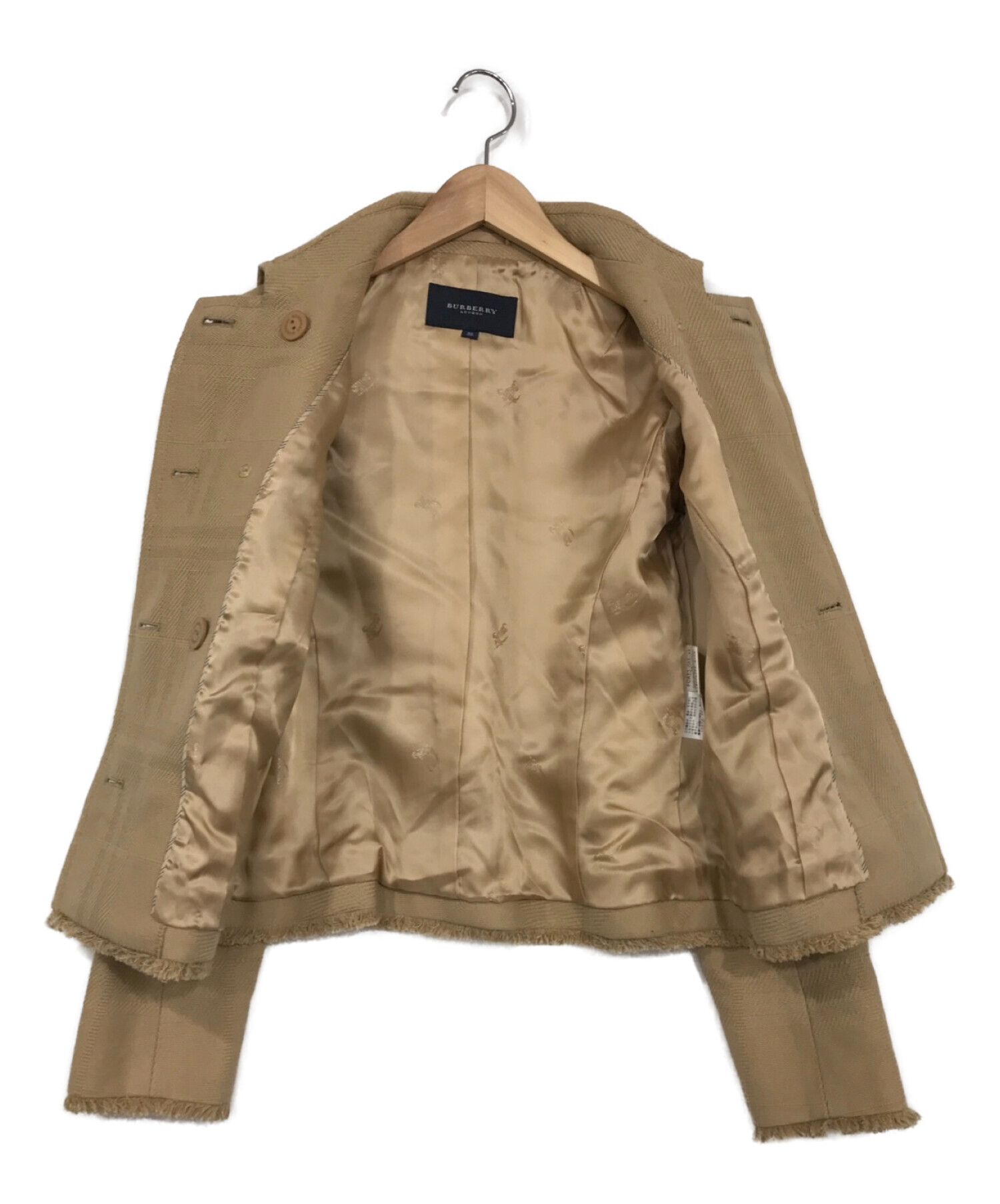 BURBERRY LONDON セットアップ ベージュ チェック セットアップ メンズ