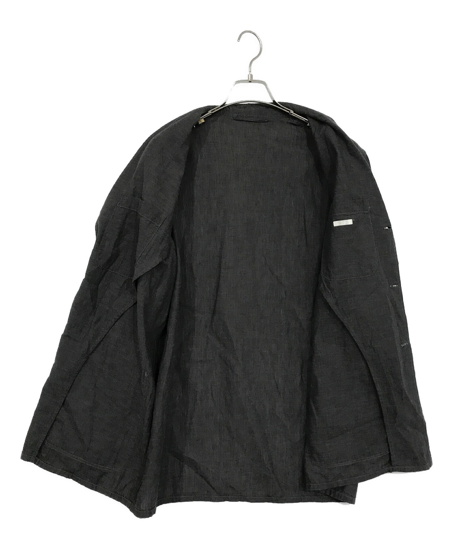 COMOLI (コモリ) ベタシャンシャツジャケット グレー サイズ:SIZE 1