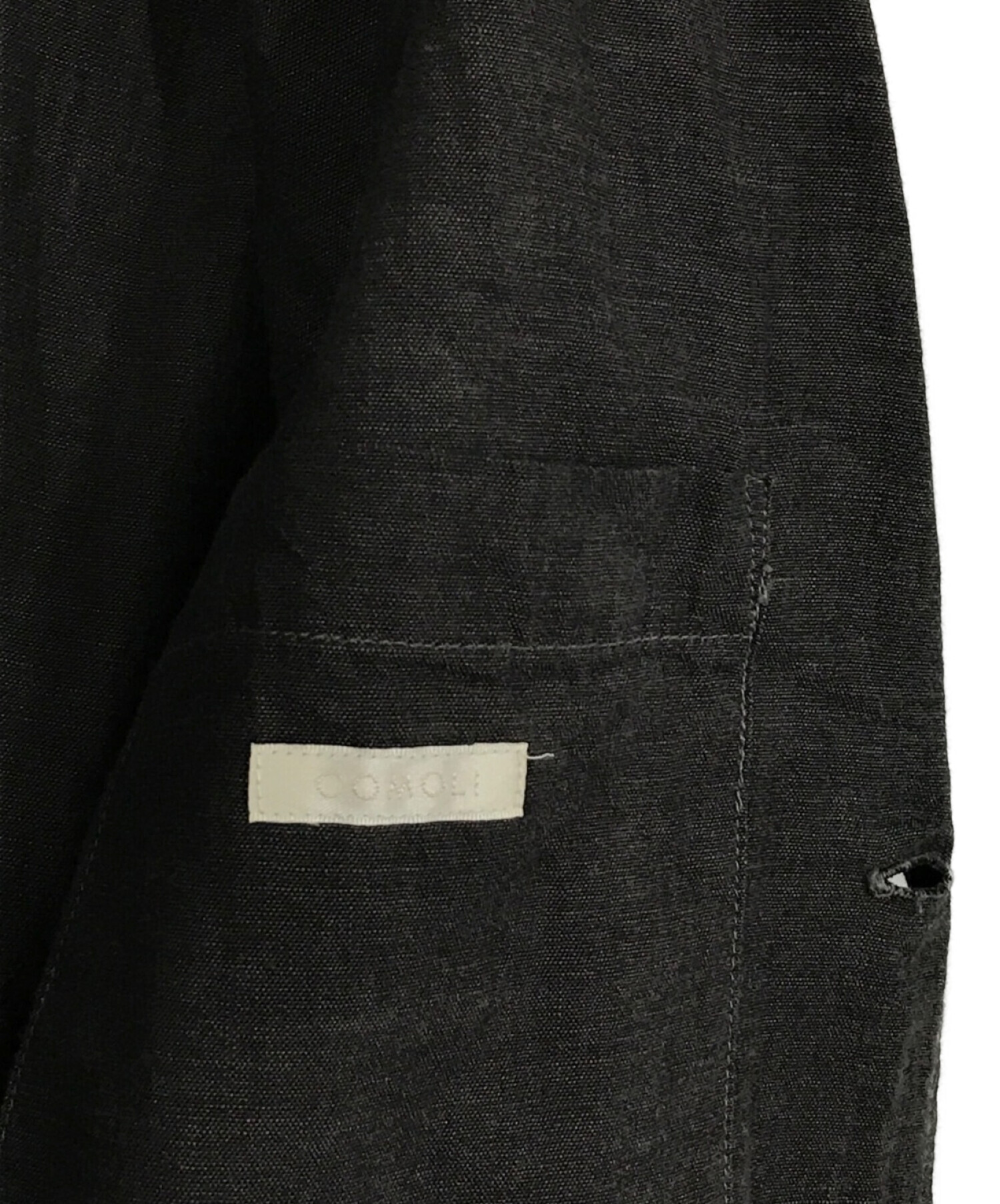 COMOLI (コモリ) ベタシャンシャツジャケット グレー サイズ:SIZE 1
