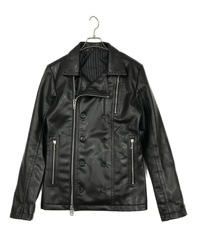 中古・古着通販】JIMSINN (ジムズイン) ライダースジャケット ブラック 