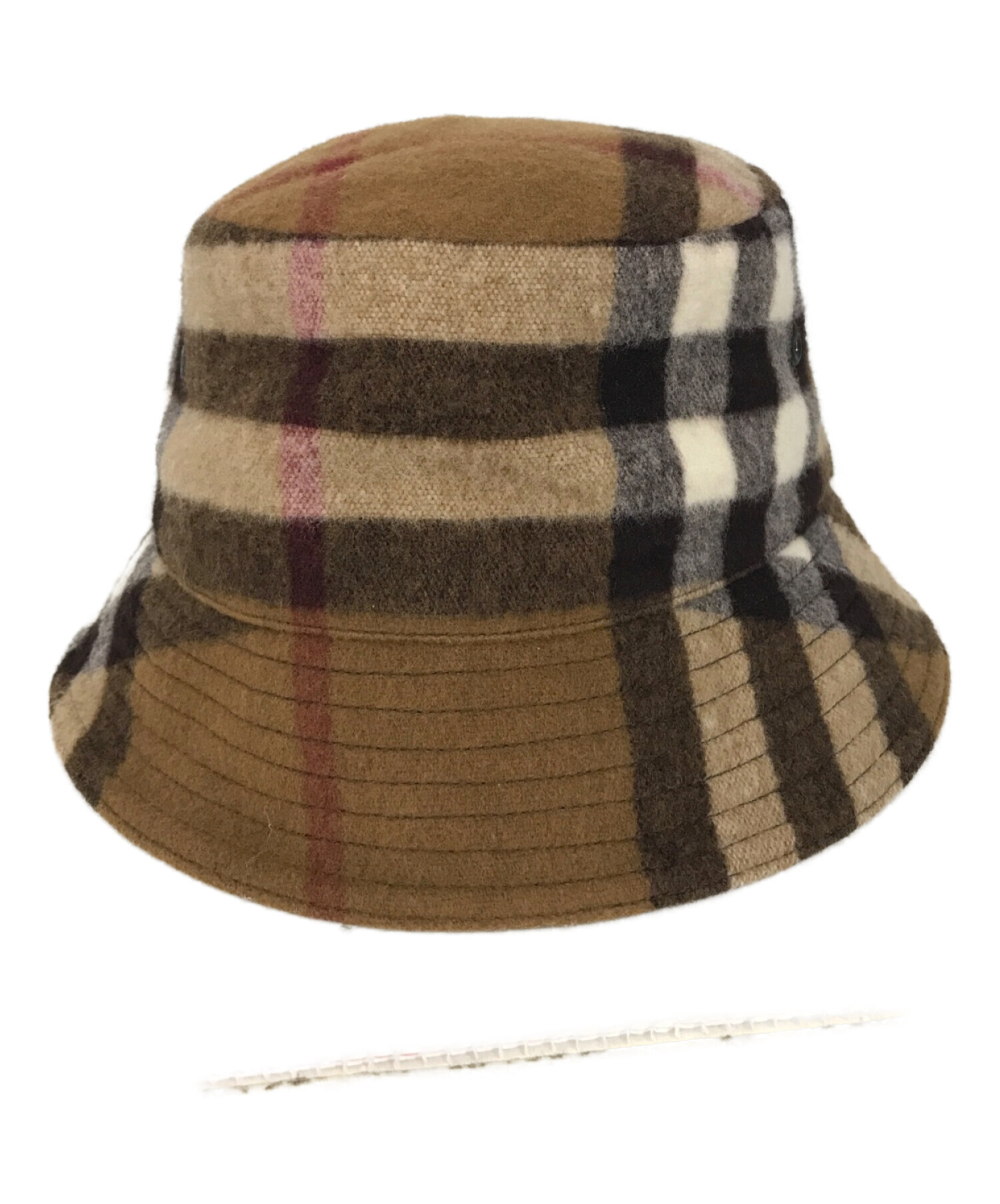 購入 品 ブログ BURBERRY バーバリー 8048929 チェック ハット帽 帽子