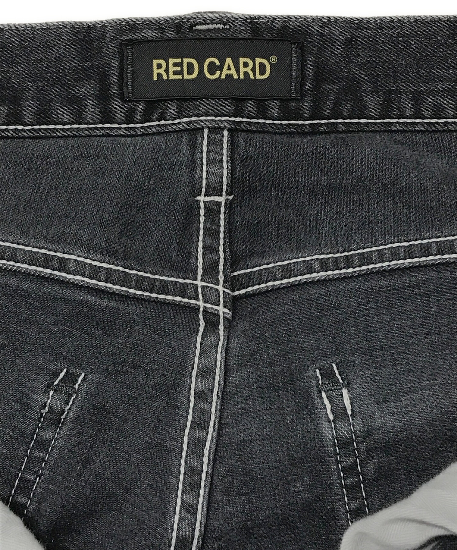 RED CARD (レッドカード) nano・universe (ナノユニバース) デニムパンツ ブラック サイズ:SIZE 30