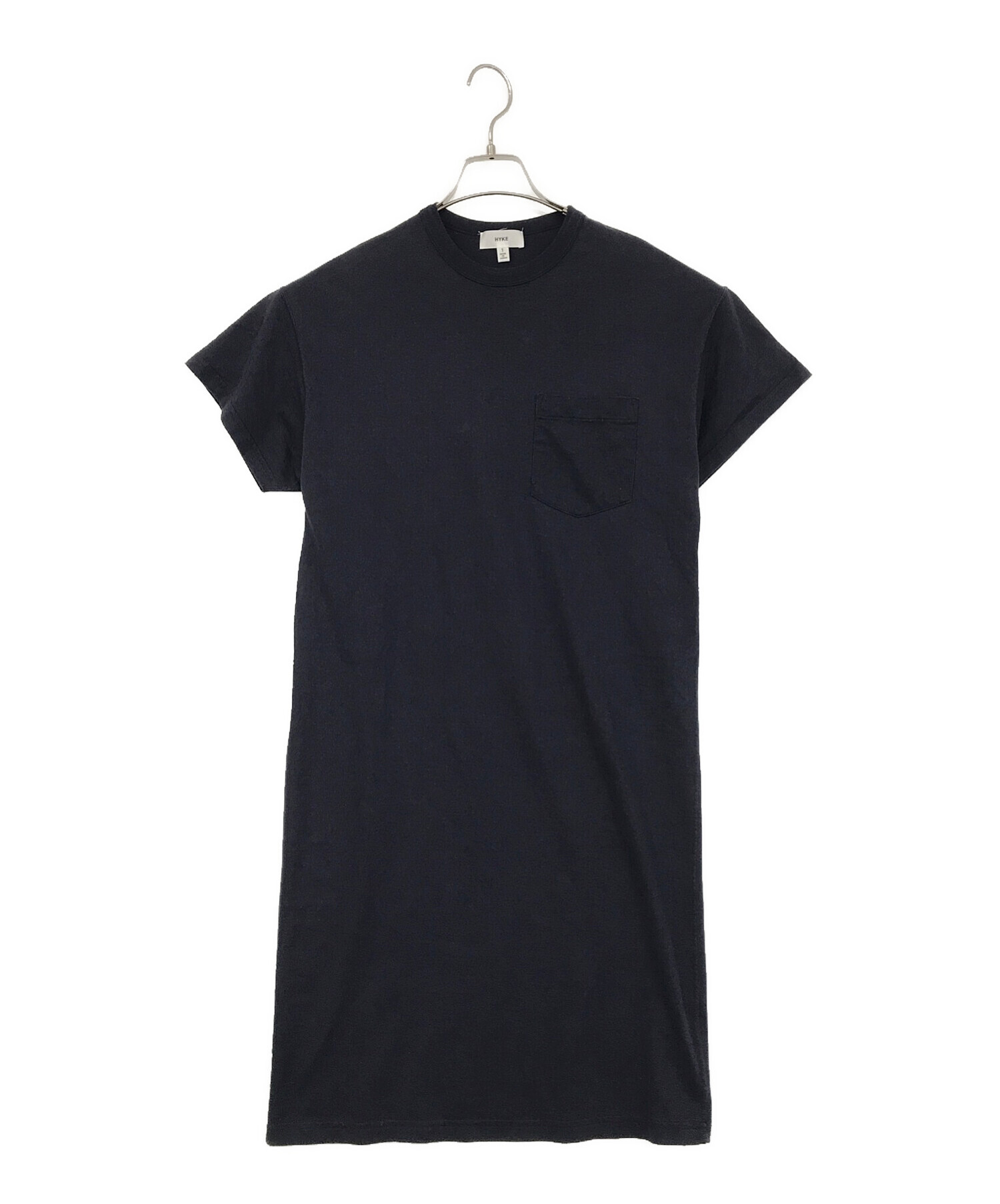 【未着用】HYKE ハイク　ポケットTシャツ　ブラック　サイズ1