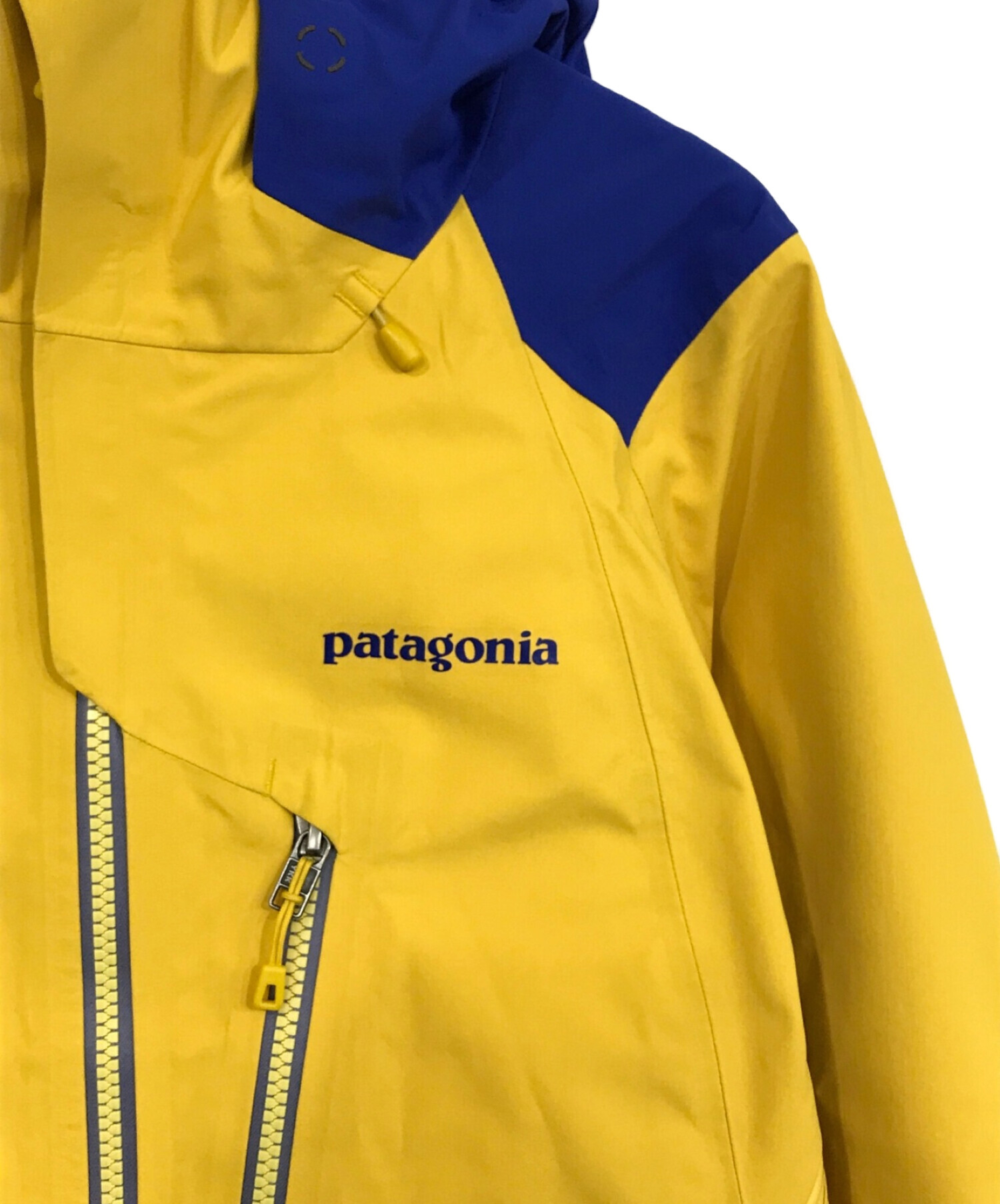 Patagonia (パタゴニア) スノーボードジャケット イエロー×ブルー サイズ:SIZE S