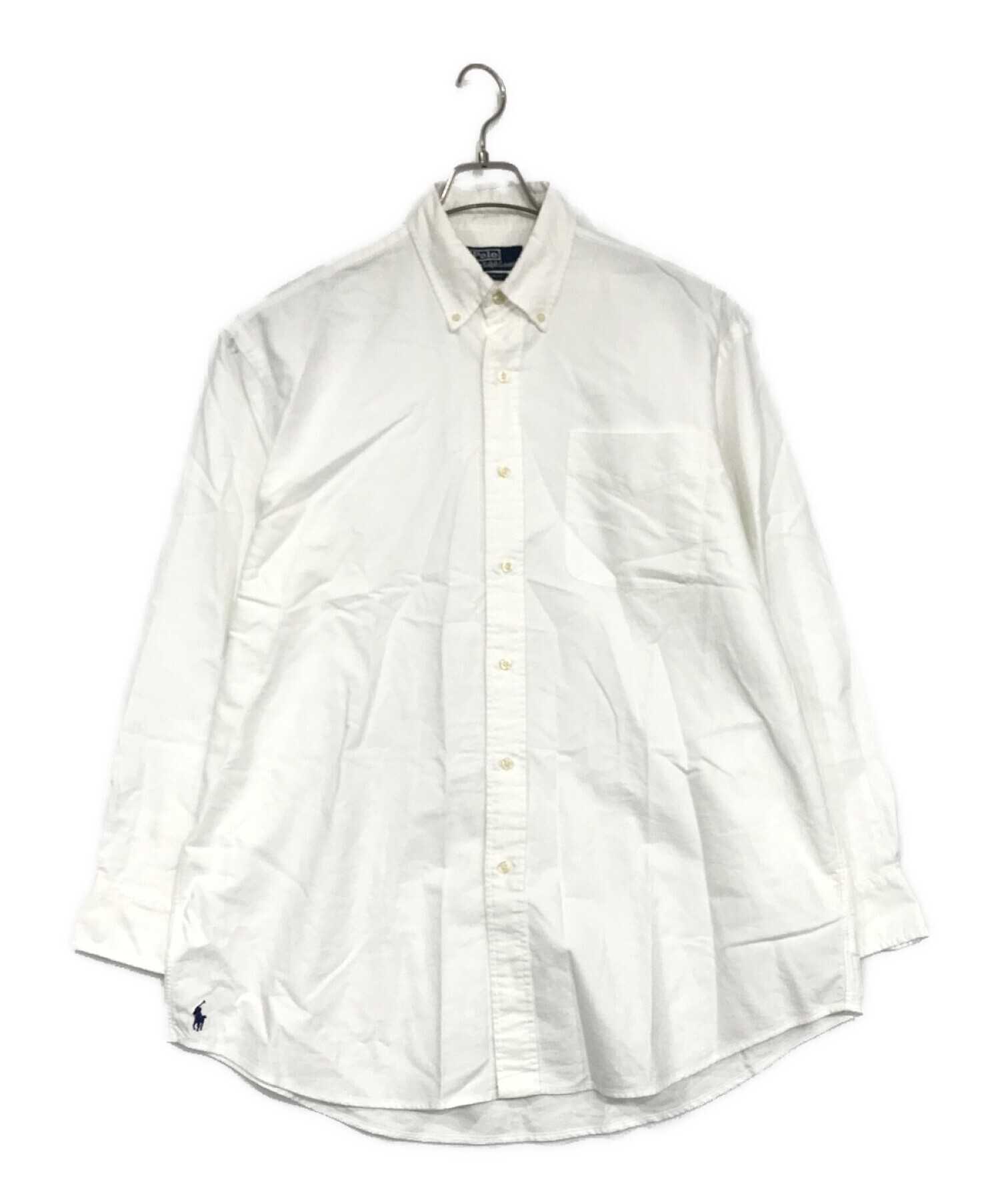 POLO RALPH LAUREN (ポロ・ラルフローレン) ボタンダウンシャツ ホワイト サイズ:SIZE M