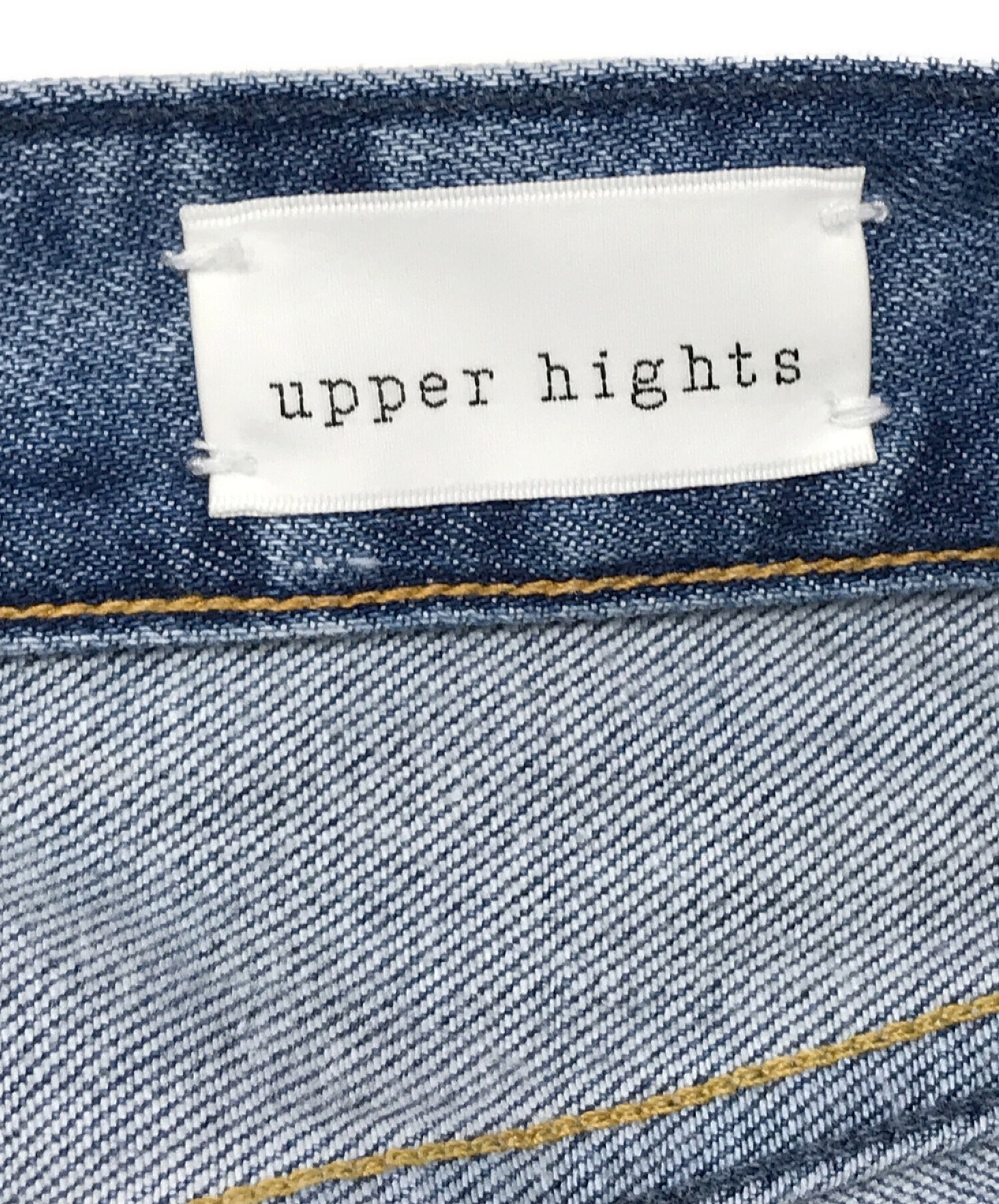 中古・古着通販】upper hights (アッパーハイツ) デニムパンツ ブルー 