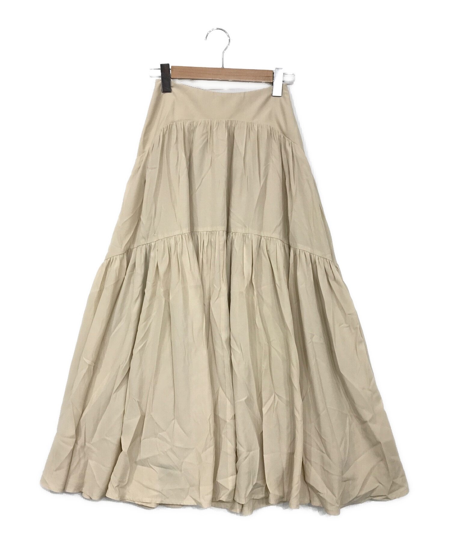 中古・古着通販】HER LIP TO (ハーリップトゥ) High-Waist Tiered Long  