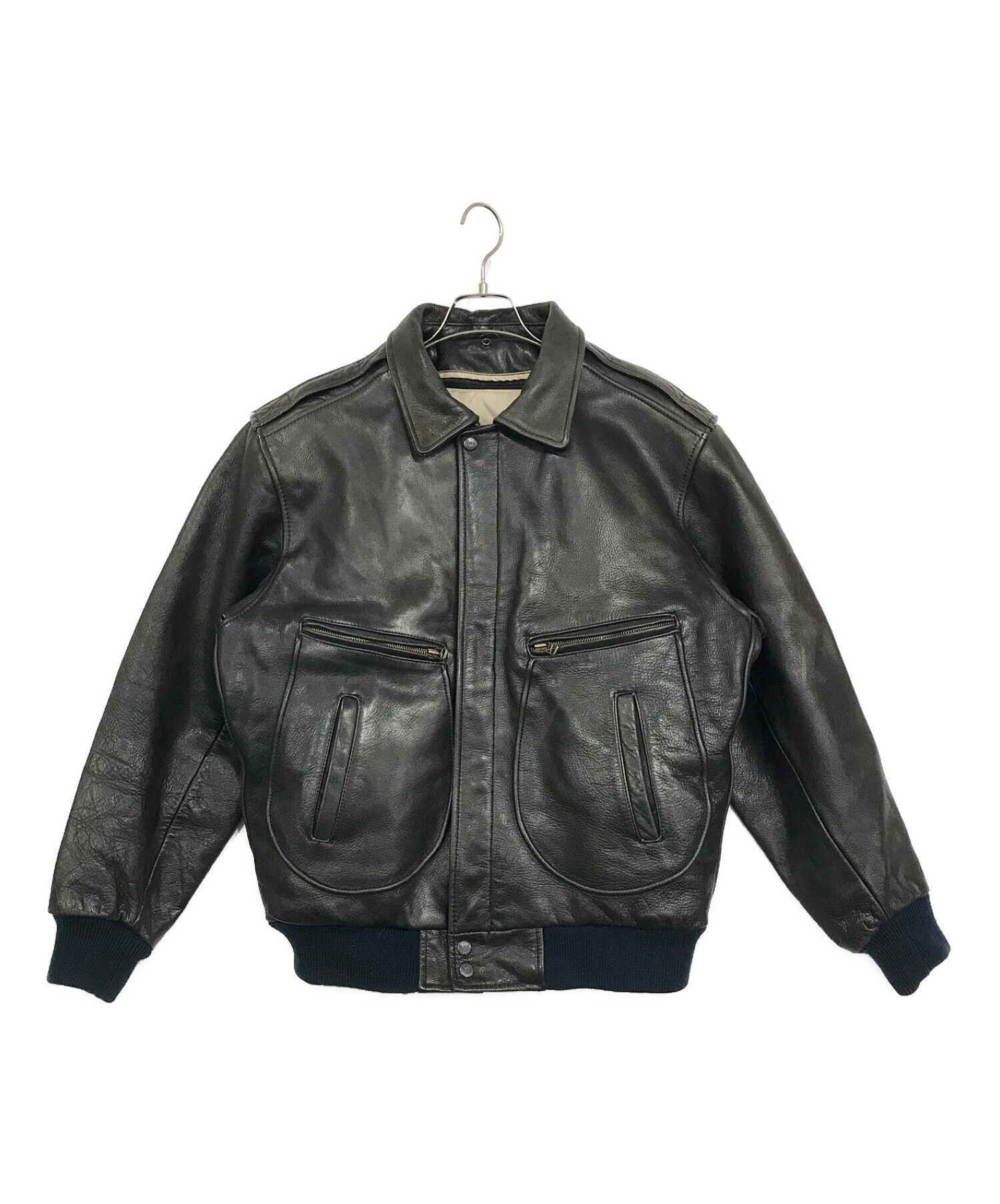 中古・古着通販】KUDSAK (ケーユーディーエスエーケー) レザーフライト 