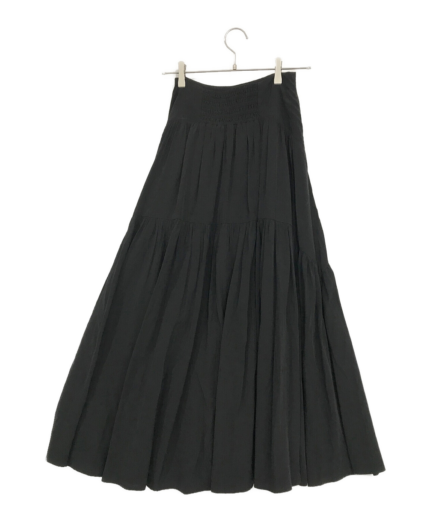 中古・古着通販】HER LIP TO (ハーリップトゥ) High-Waist Tiered Long  
