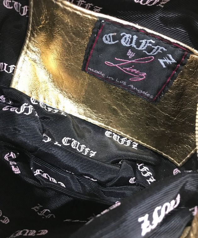 美品】Cuffz すご by Linz カフスバイリンツ 手錠ハンドル ハンドバッグ