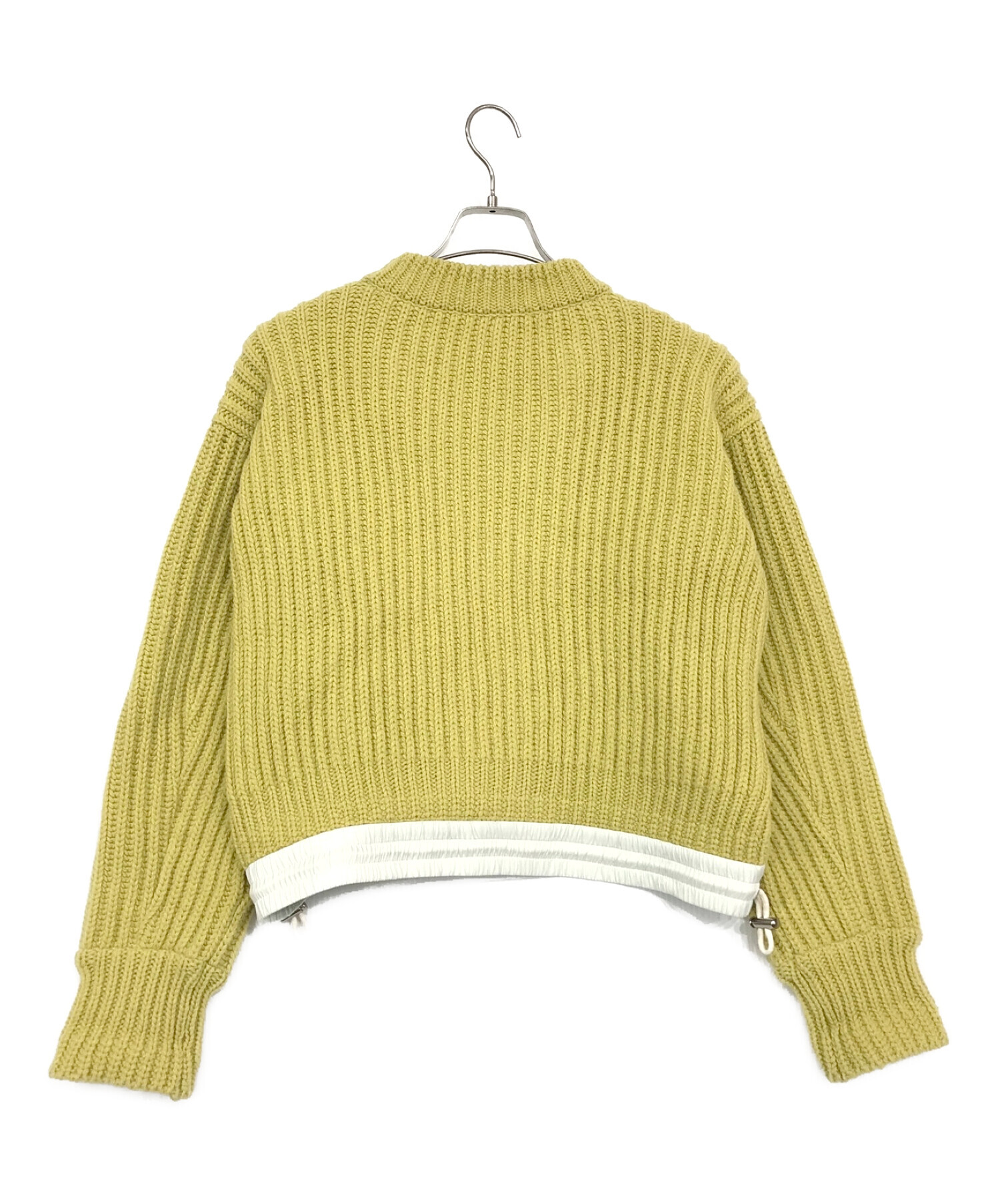 中古・古着通販】sacai (サカイ) モックネック ウール ニット プル 