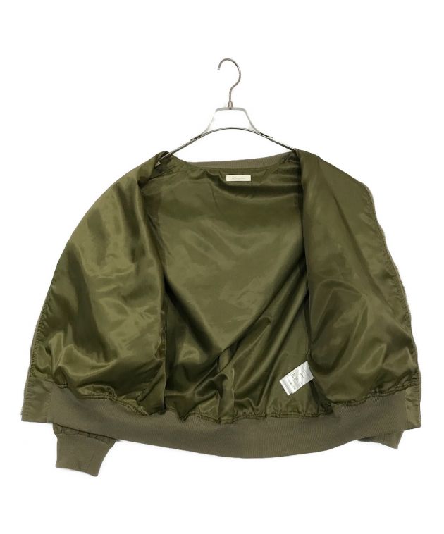 中古・古着通販】Loungedress (ラウンジドレス) MA-1ジャケット カーキ 