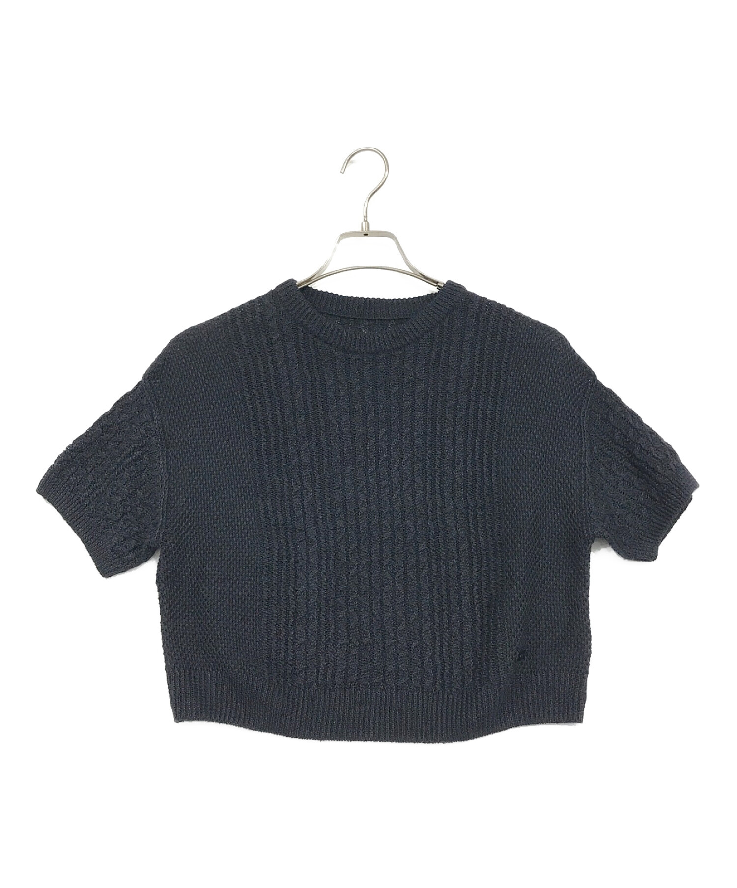 中古・古着通販】FOXEY (フォクシー) カルテット リネン ケーブル編み 