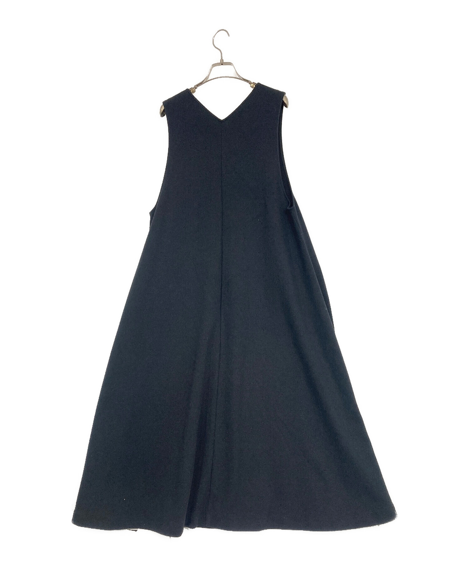 中古・古着通販】BEARDSLEY (ビアズリー) ブークレワンピース ブラック  