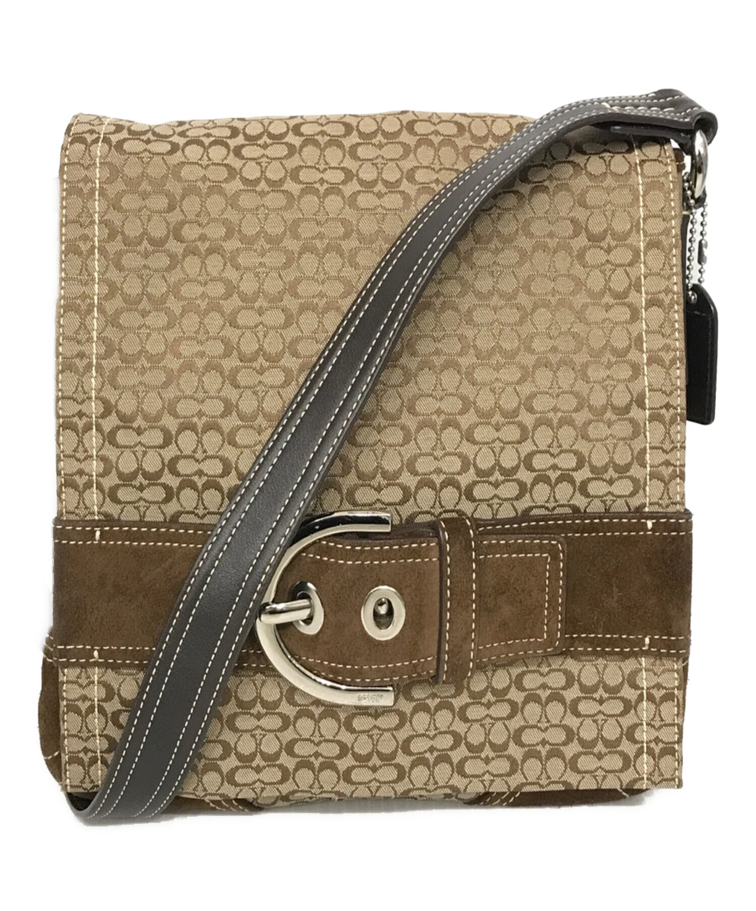 coach】コーチ ミニシグネチャー ショルダーバッグ（送料無料】コーチ  