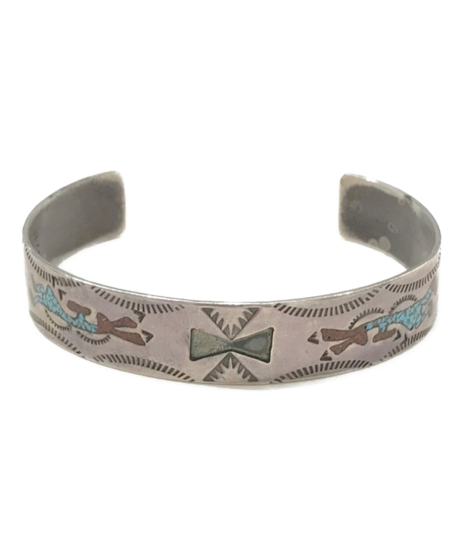 中古・古着通販】Navajo (ナバホ) チップインレイ ターコイズ