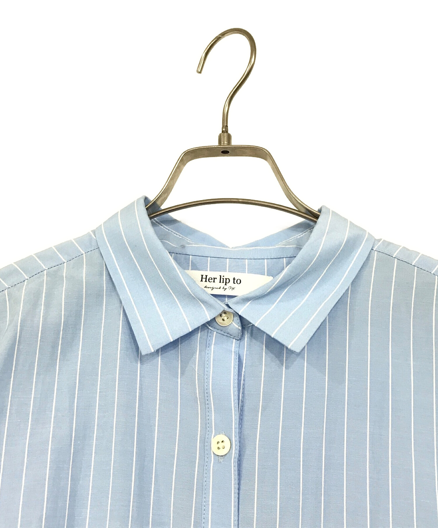herlipto ＊ Have It All Stripe Shirt ファッション