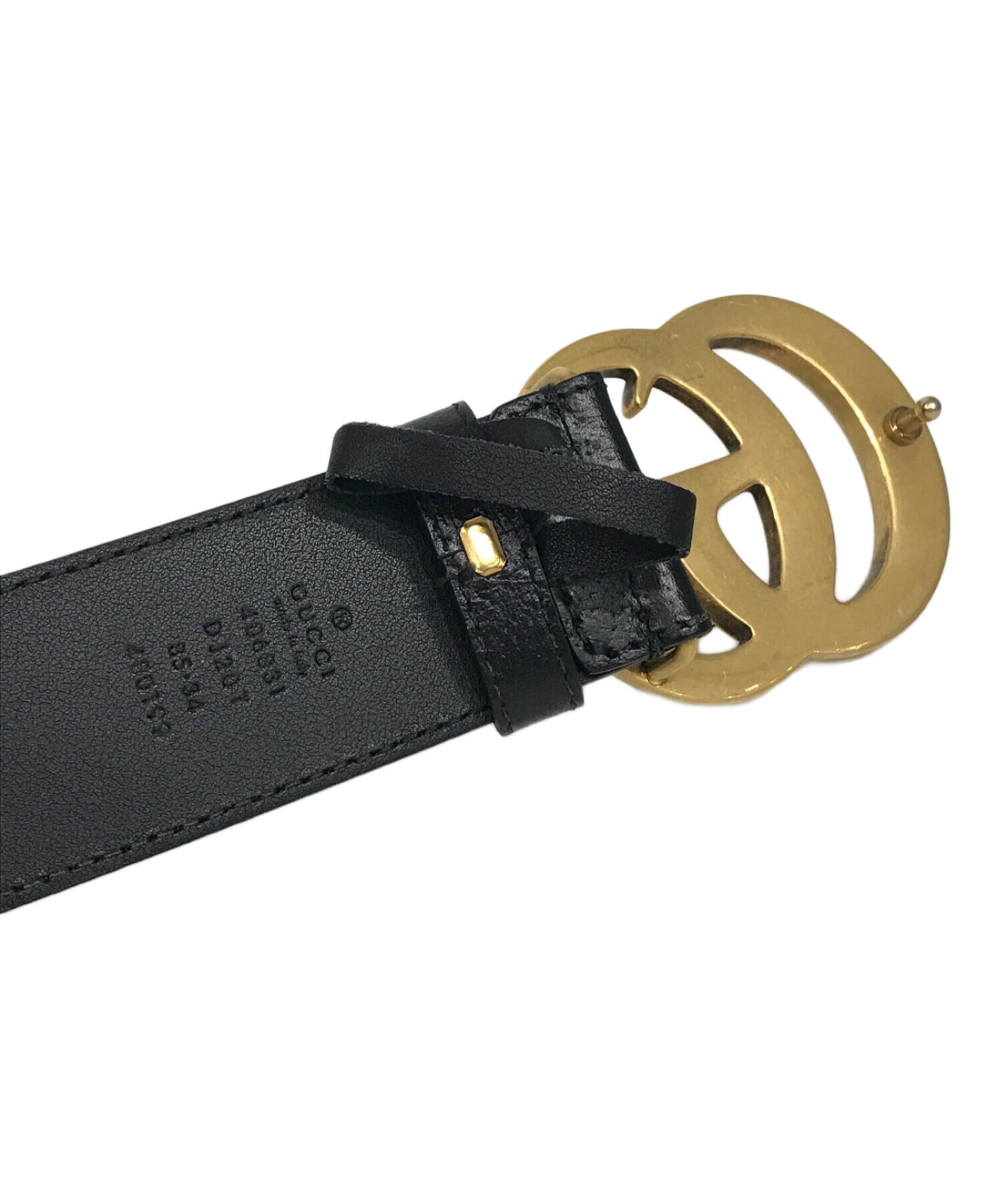 GUCCI ダブルG バックル レザーベルト bT6p0-m11812361983 | epichome.org 