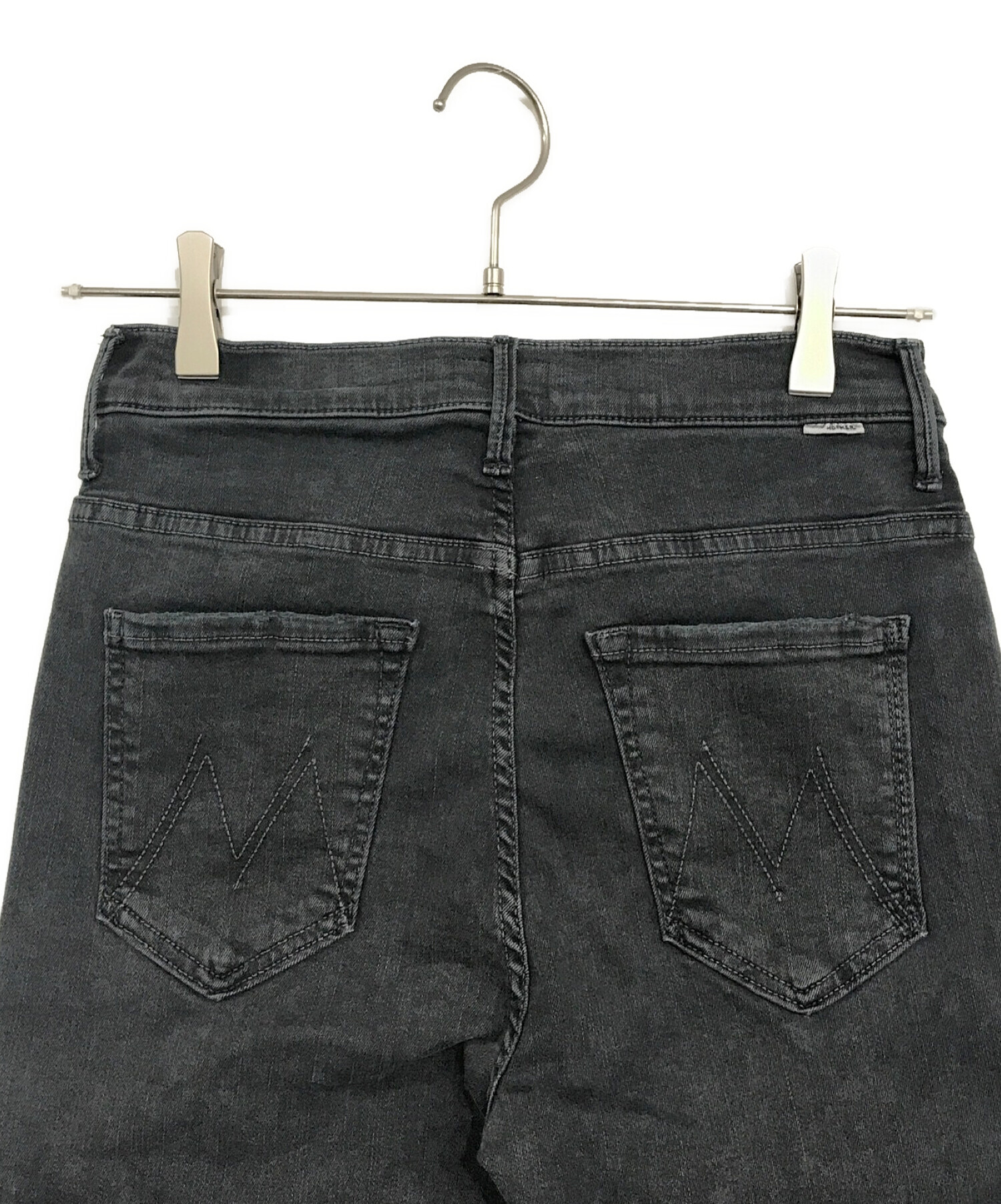 中古・古着通販】mother (マザー) デニムパンツ ブラック サイズ:表記 