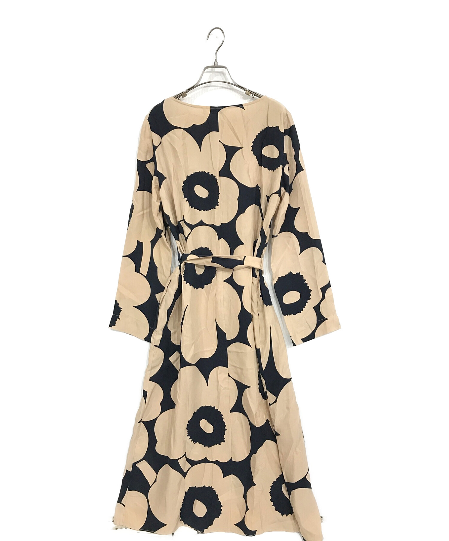 中古・古着通販】marimekko (マリメッコ) ワンピース ベージュ サイズ 