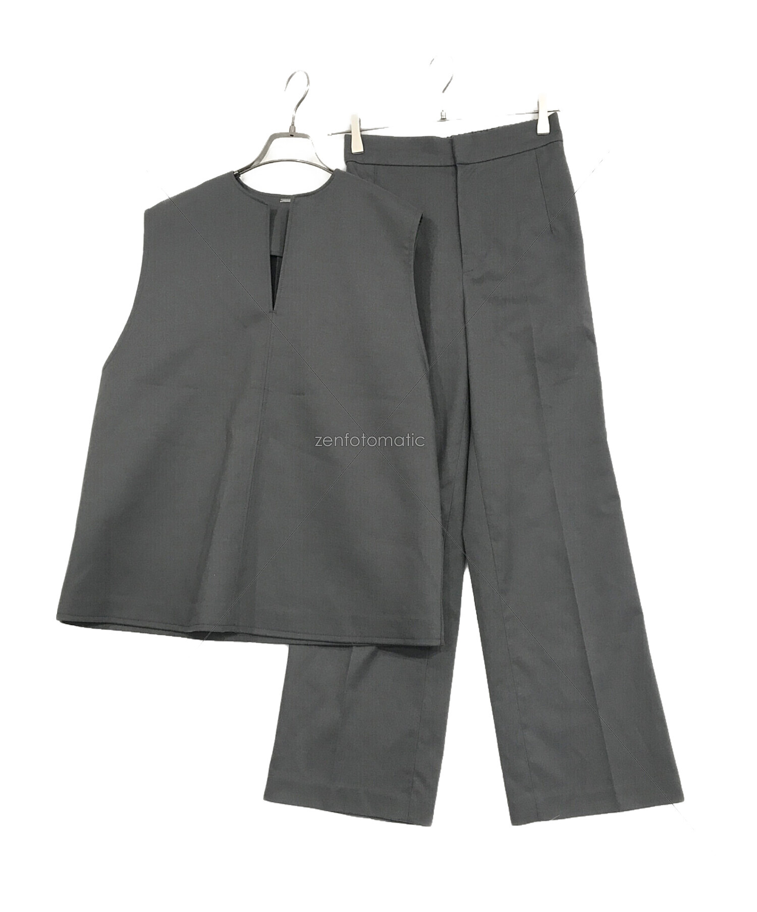 中古・古着通販】Mila Owen (ミラオーウェン) セットアップ グレー 