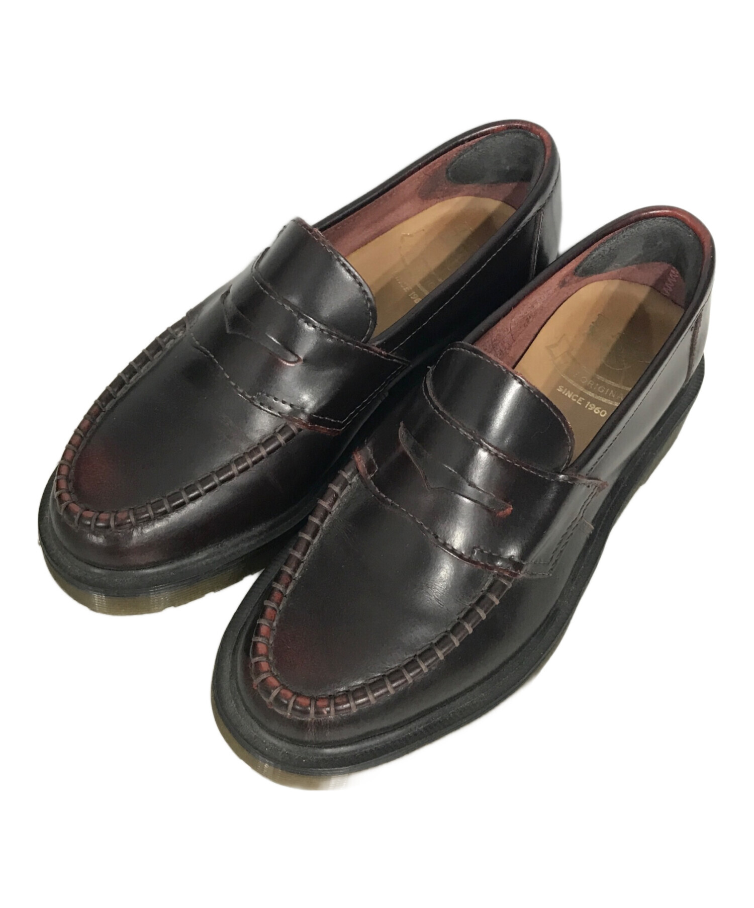 Dr. Martens 黒 ローファー Abbott UK5（ADRIAN QUAD タッセル 