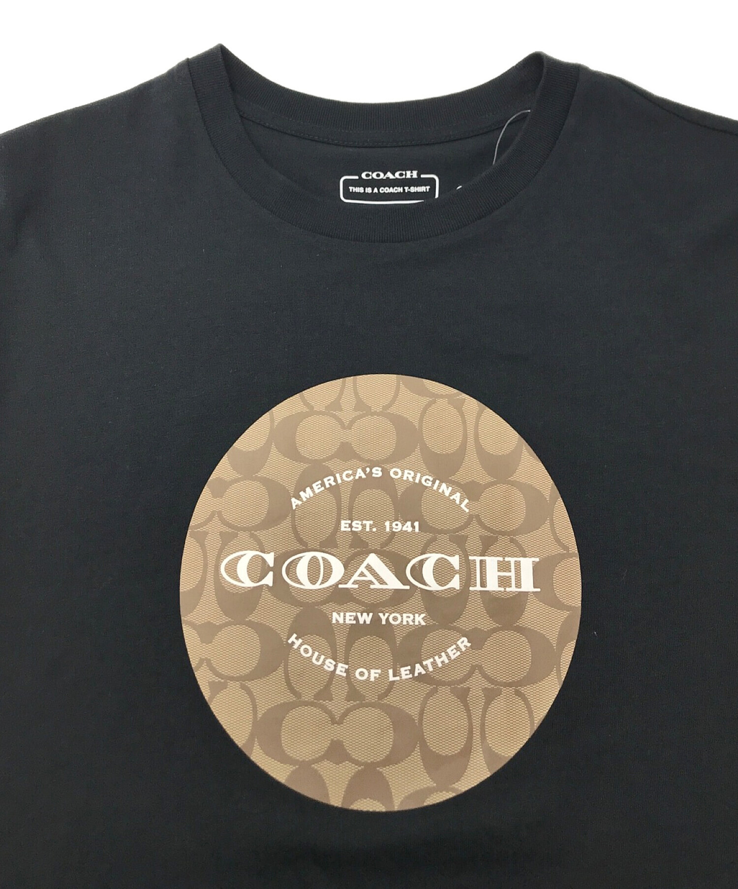 中古・古着通販】COACH (コーチ) シグネチャー プリントTシャツ